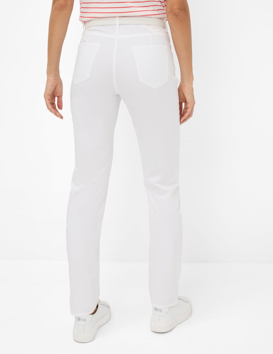 Eurex By Brax Women's Fashion Pants Style MARY White Regular Fit