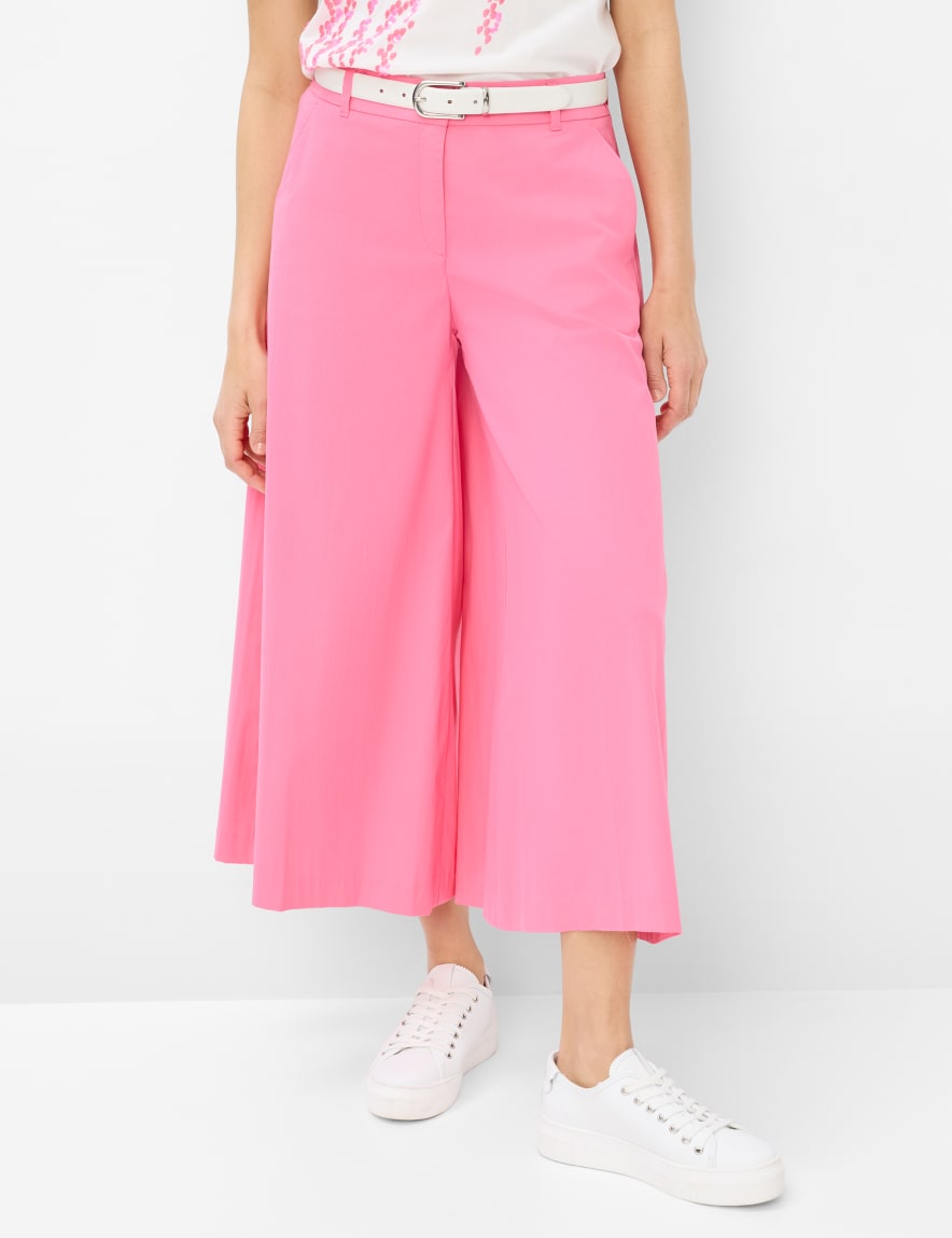 eurex by brax Women's fashion Pants Style MELLI S Pink Wide Leg