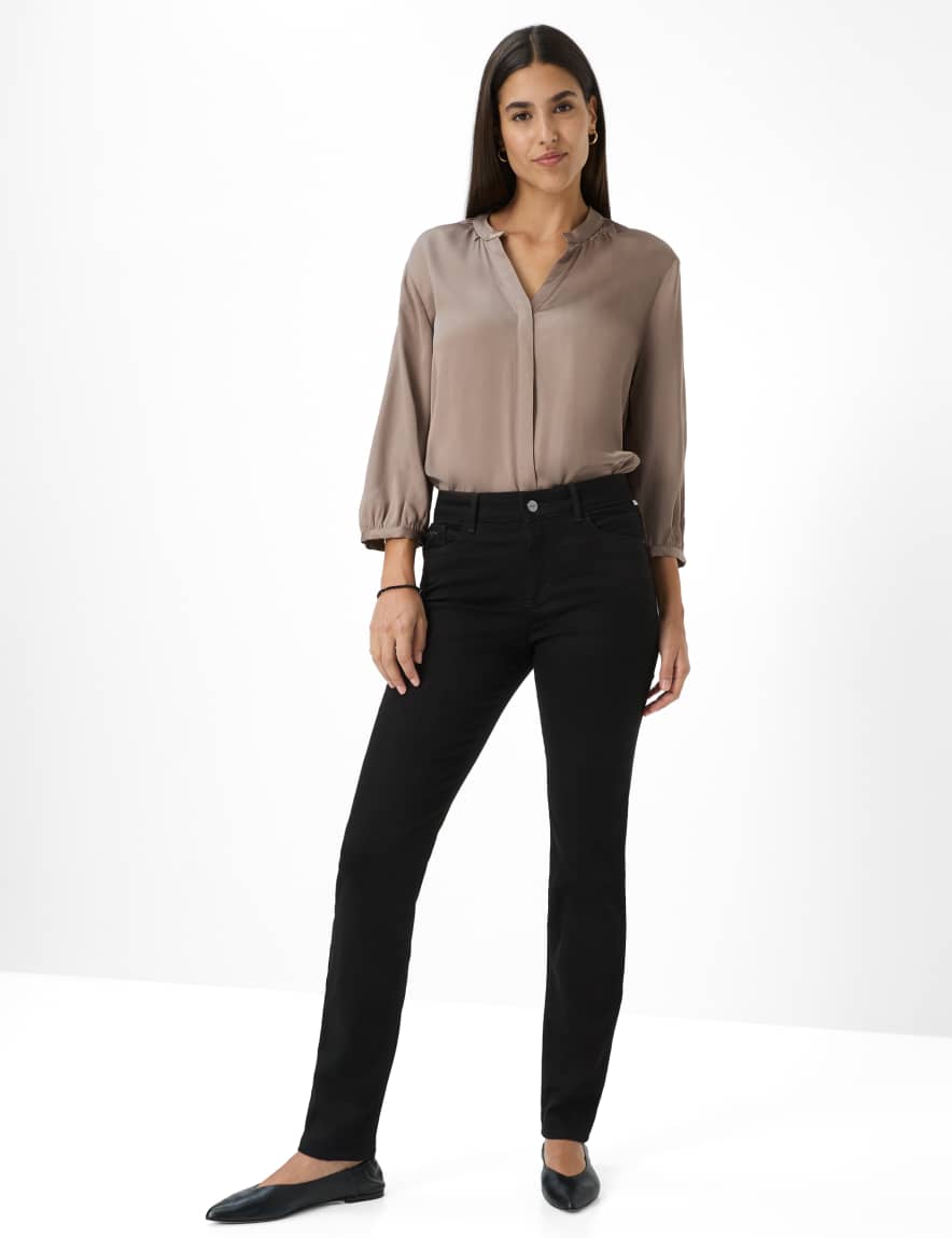 Eurex By Brax Women's Fashion Pants Style SHAKIRA Black Slim Fit