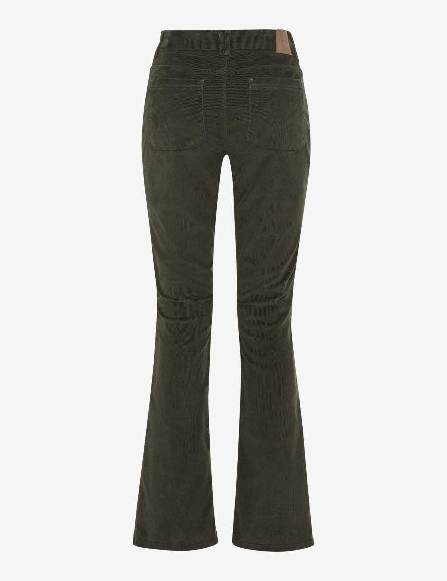 Eurex By Brax Women's Fashion Pants Style SHAKIRA Dark Green Slim Fit