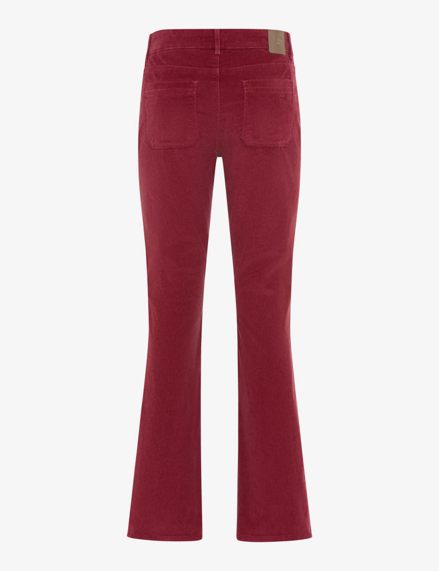 Eurex By Brax Women's Fashion Pants Style SHAKIRA Dark Red Slim Fit