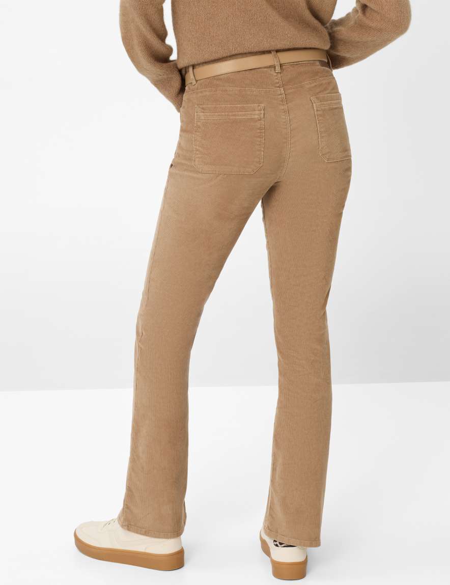 Eurex By Brax Women's Fashion Pants Style SHAKIRA Light Brown Slim Fit