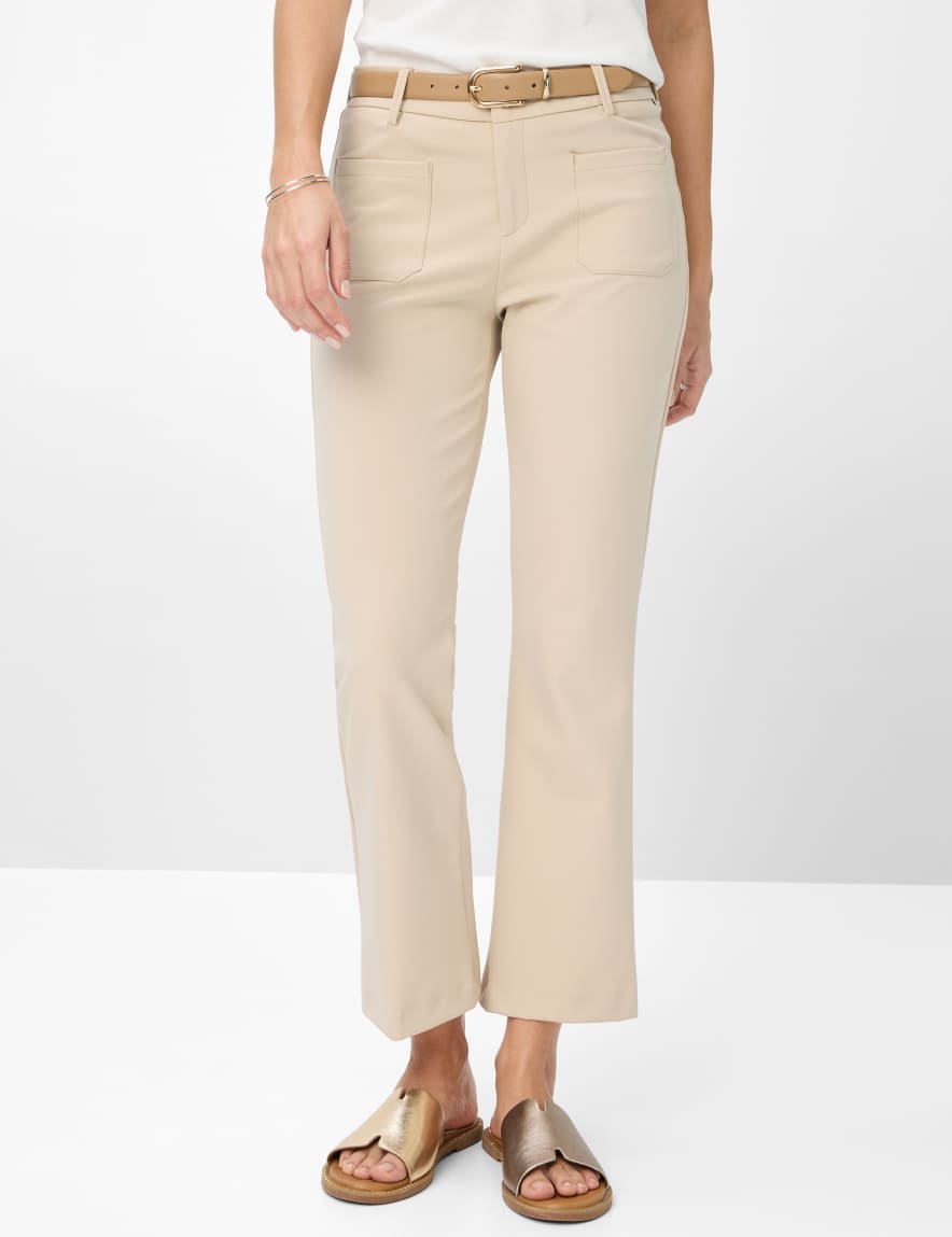 eurex by brax Women's fashion Pants Style SHAKIRA S Beige Slim Fit