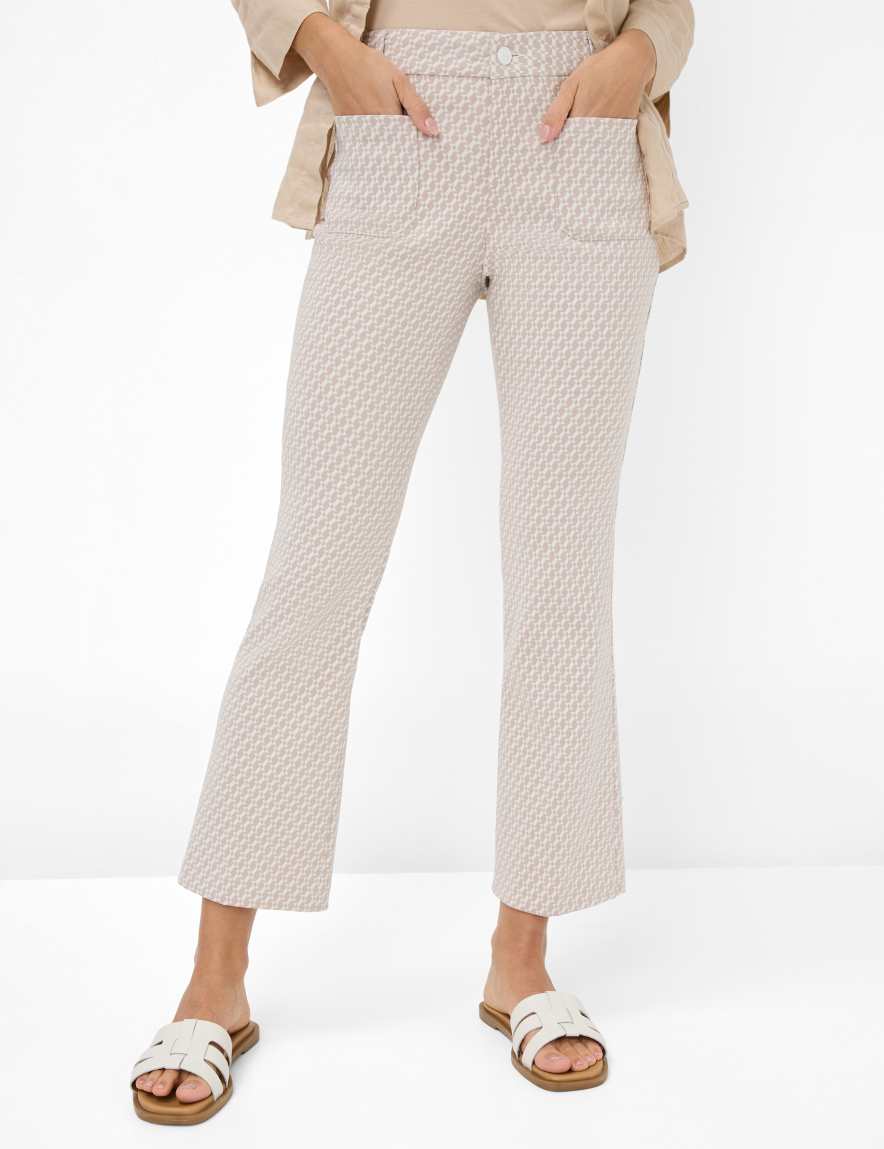 eurex by brax Women's fashion Pants Style SHAKIRA S Beige Slim Fit