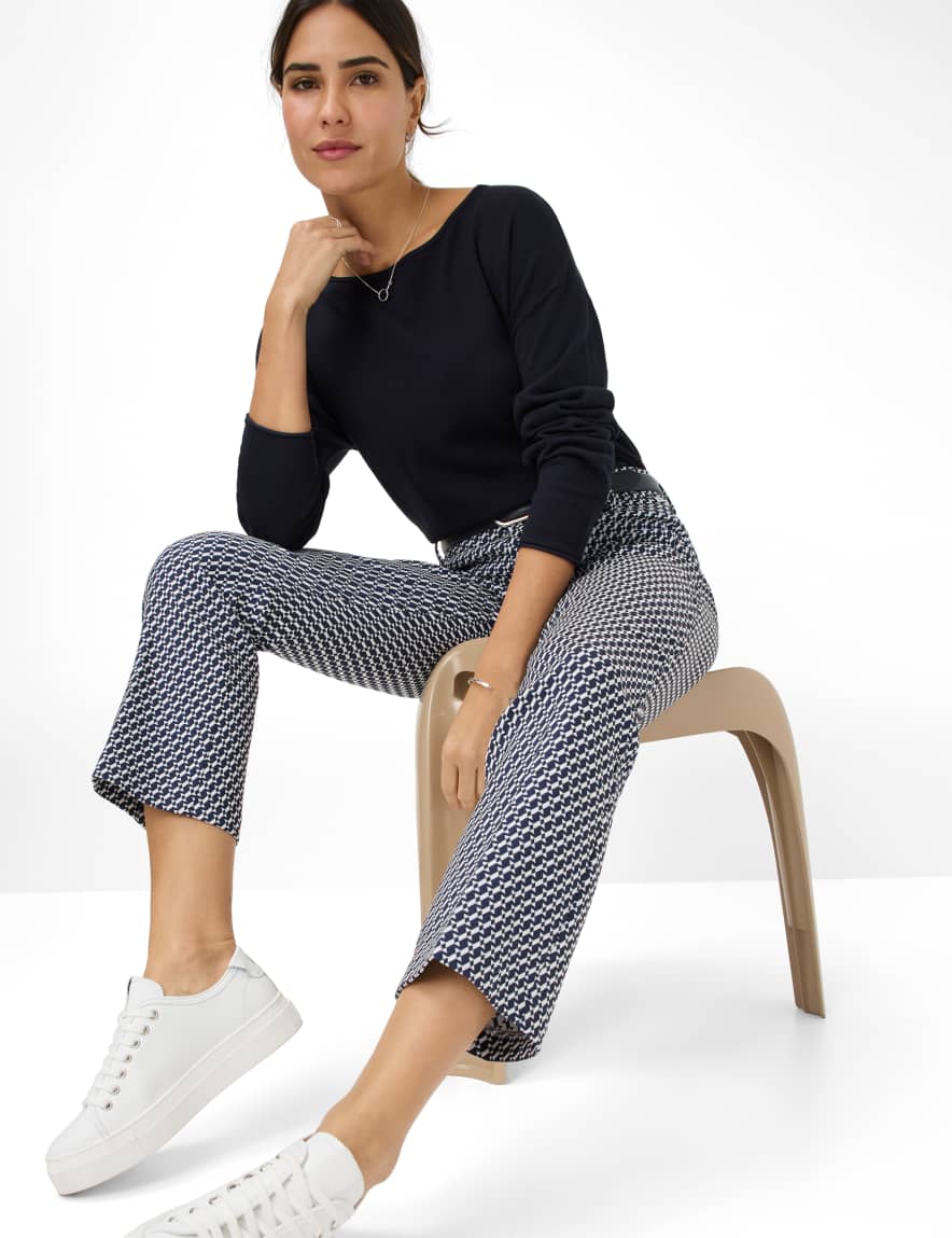 Eurex By Brax Women's Fashion Pants Style SHAKIRA S Dark Blue Slim Fit