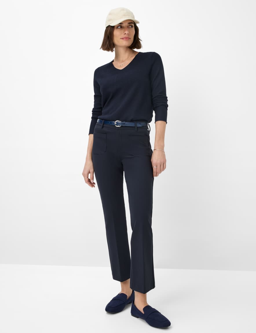 Eurex By Brax Women's Fashion Pants Style SHAKIRA S Dark Blue Slim Fit