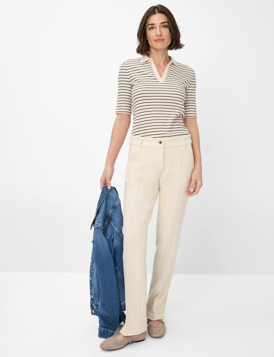 Eurex By Brax Women's Fashion Polos Style CLEO Black ➜ - Buy Now At Brax