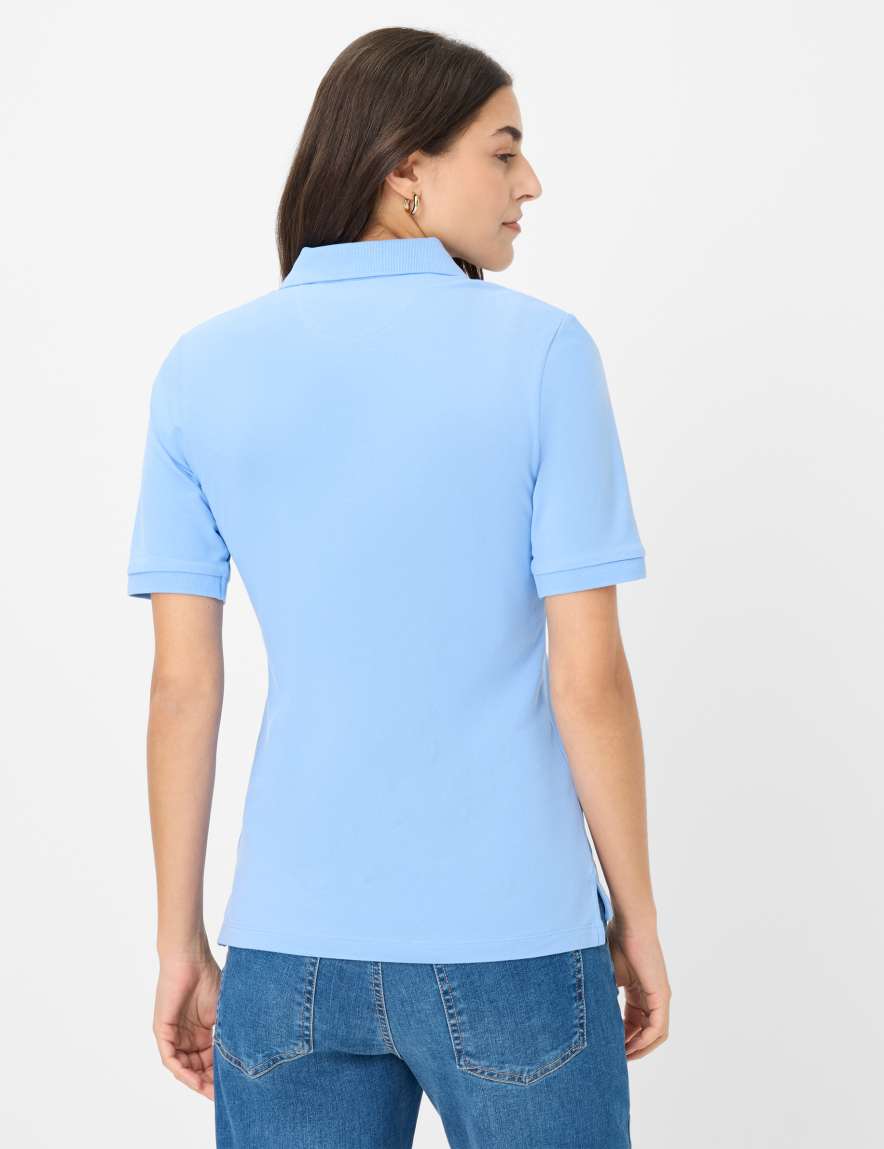 Eurex By Brax Women's Fashion Polos Style CLEO Blue ➜ - Buy Now At Brax