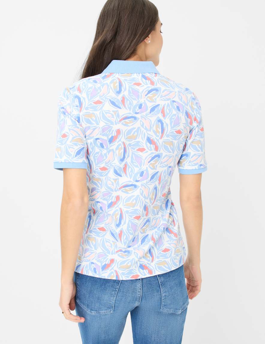 Eurex By Brax Women's Fashion Polos Style CLEO Blue ➜ - Buy Now At Brax