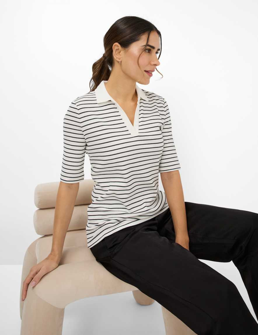 Eurex By Brax Women's Fashion Polos Style CLEO Dark Blue ➜ - Buy At Brax