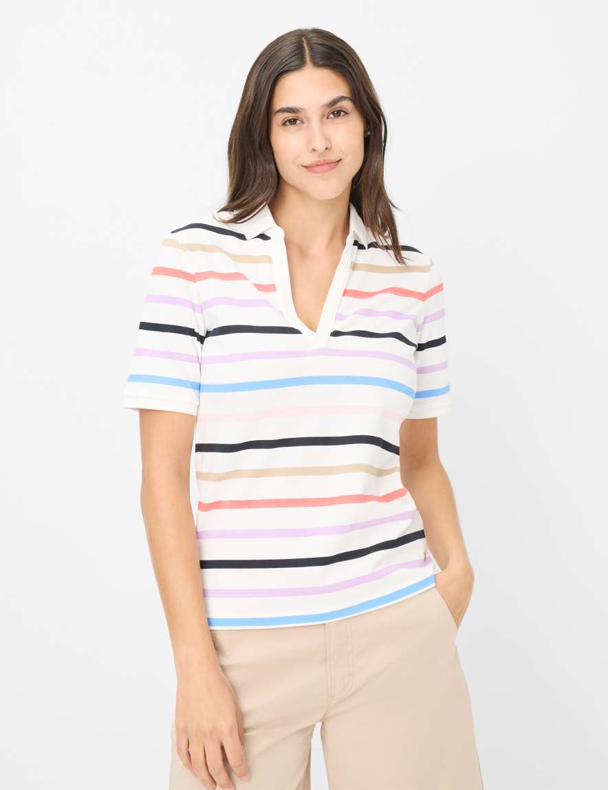 eurex by brax Women's fashion Polos Style CLEO Dark Blue ➜ - buy at Brax