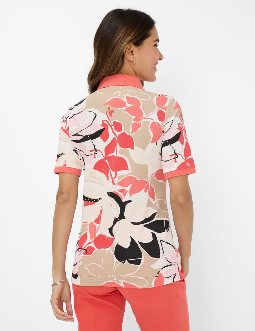 Eurex By Brax Women's Fashion Polos Style CLEO Light Red ➜ - Buy At Brax