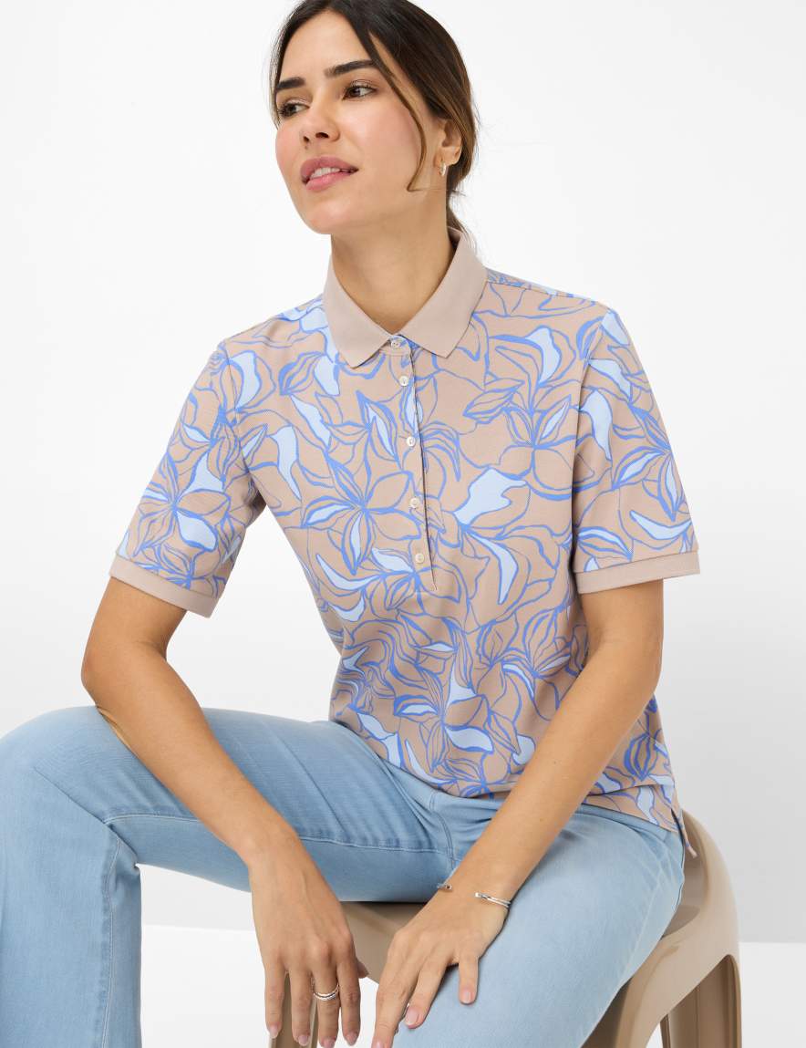 Eurex By Brax Women's Fashion Polos Style CLEO Multicolored