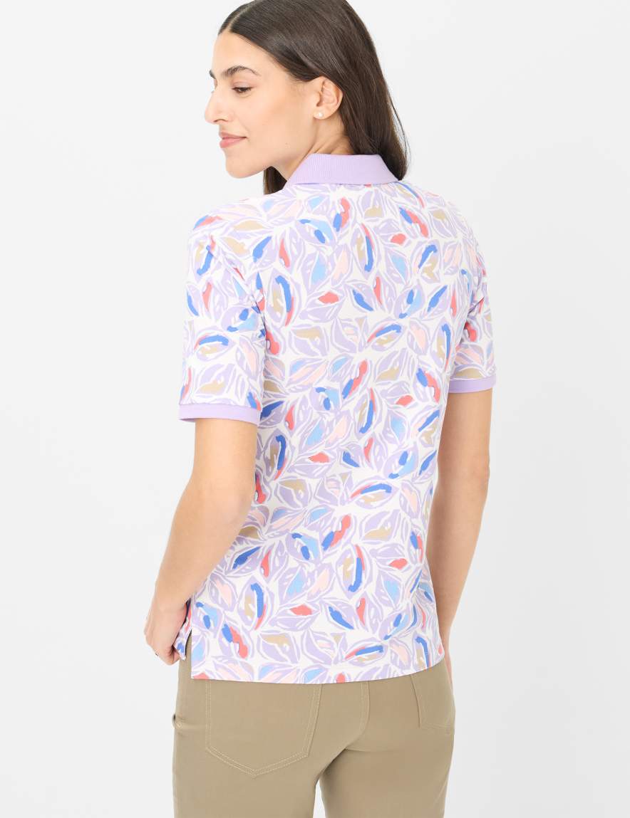 Eurex By Brax Women's Fashion Polos Style CLEO Purple - Lilac