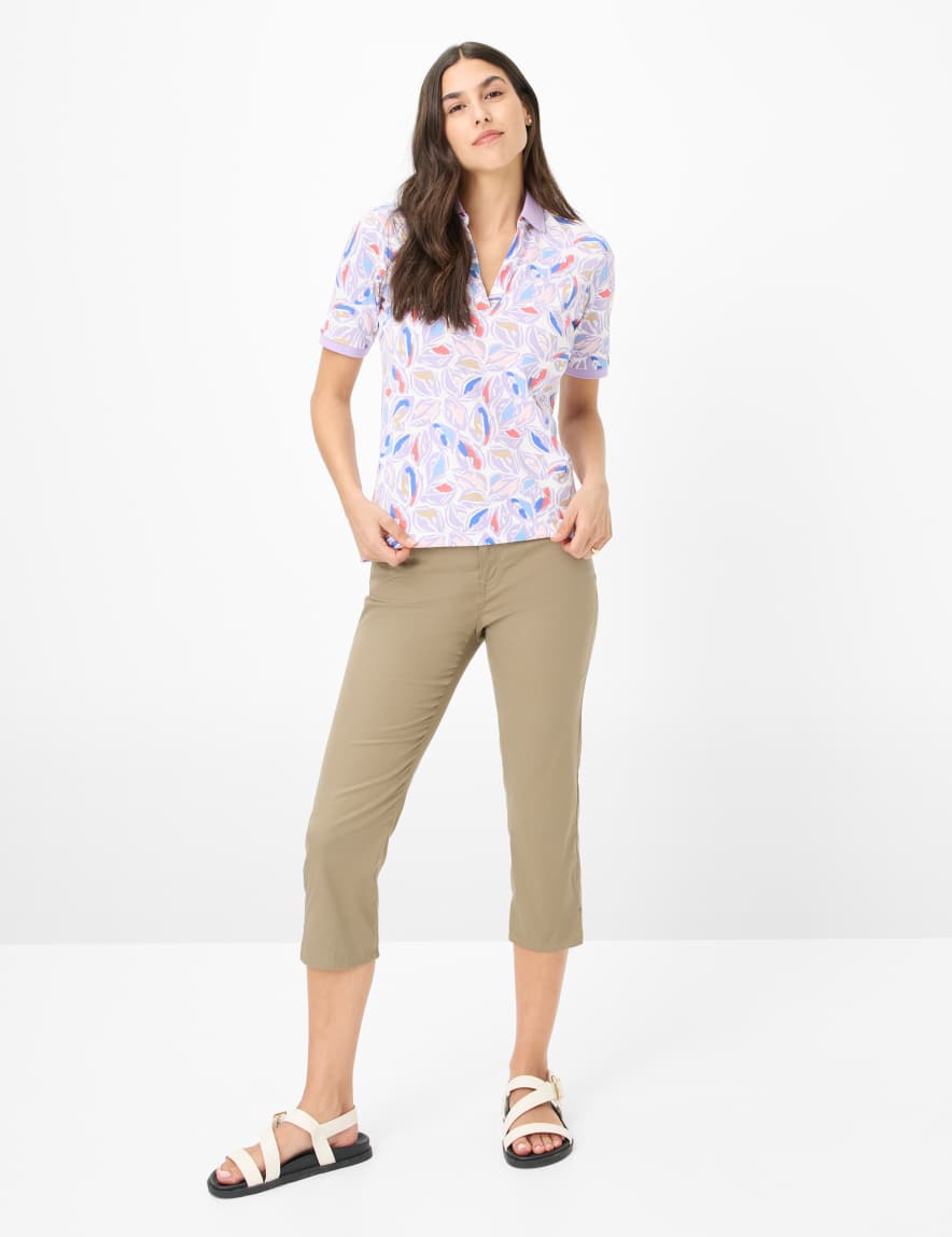 Eurex By Brax Women's Fashion Polos Style CLEO Purple - Lilac