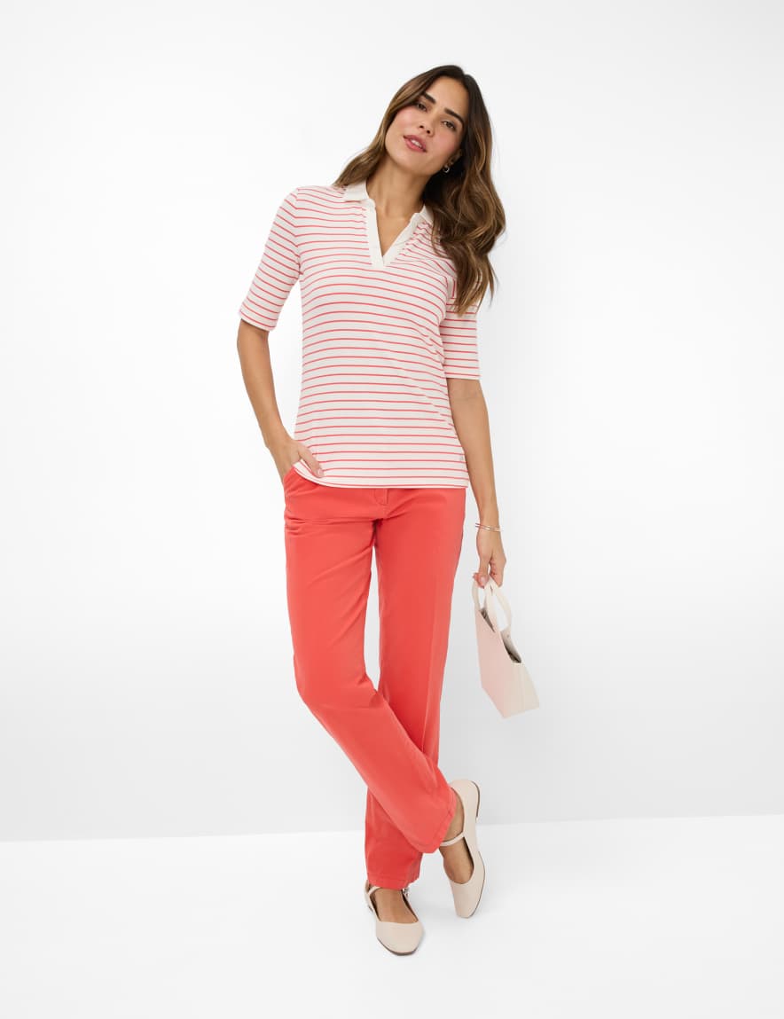 Eurex By Brax Women's Fashion Polos Style CLEO Red ➜ - Buy Now At Brax