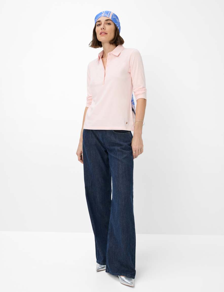 Eurex By Brax Women's Fashion Polos Style CLEO Rose ➜ - Buy Now At Brax