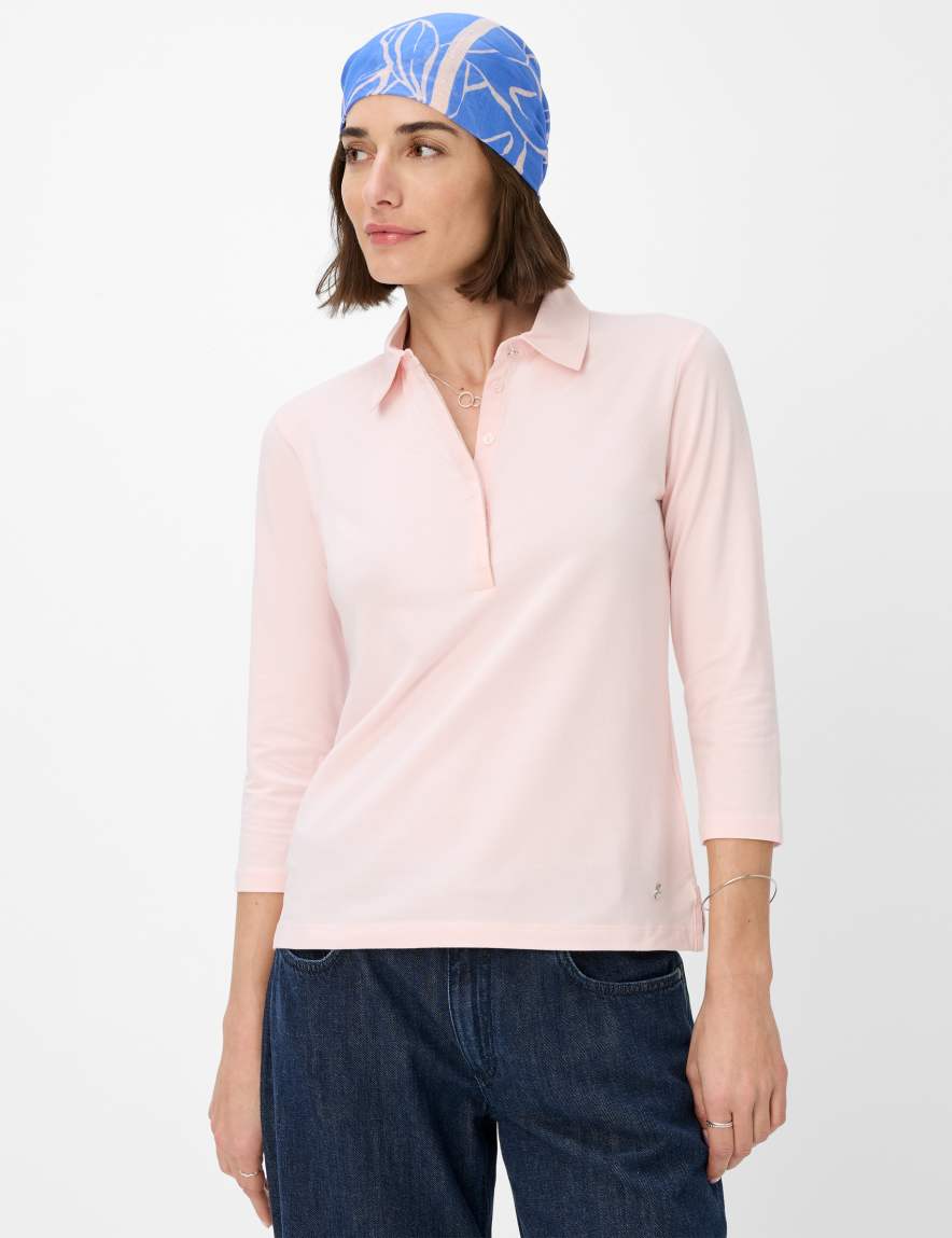 eurex by brax Women's fashion Polos Style CLEO Rose ➜ - buy now at Brax