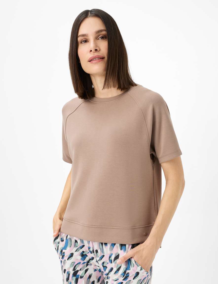 eurex by brax Women's fashion Sweat Style BAILEE Light Brown