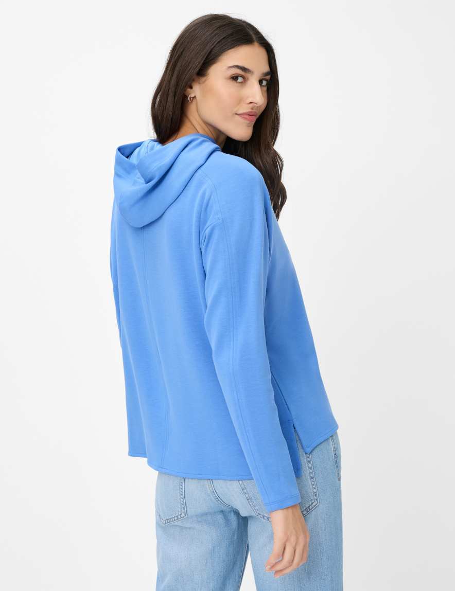 Eurex By Brax Women's Fashion Sweat Style BEE Blue ➜ - Buy Now At Brax