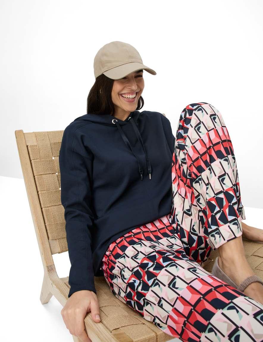 Eurex By Brax Women's Fashion Sweat Style BEE Dark Blue ➜ - Buy At Brax