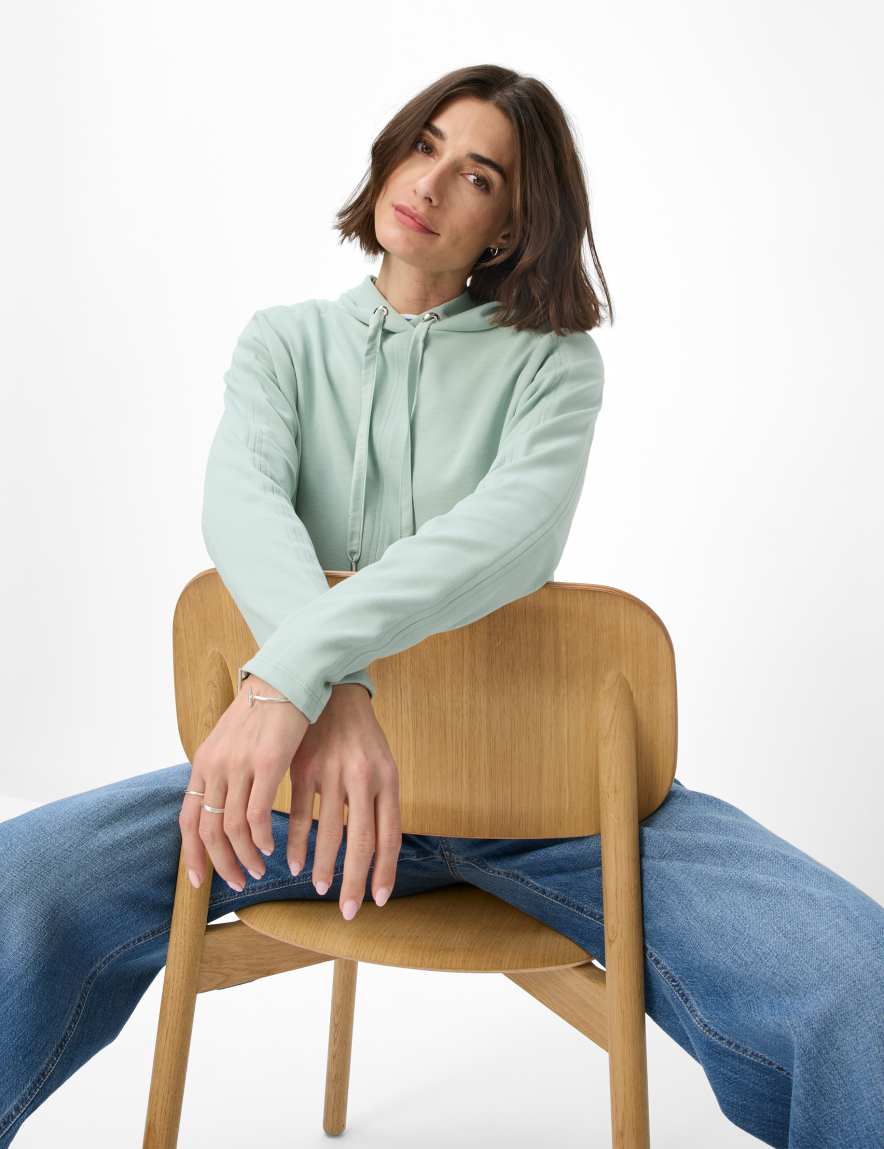 Eurex By Brax Women's Fashion Sweat Style BEE Light Green ➜ - Buy At Brax