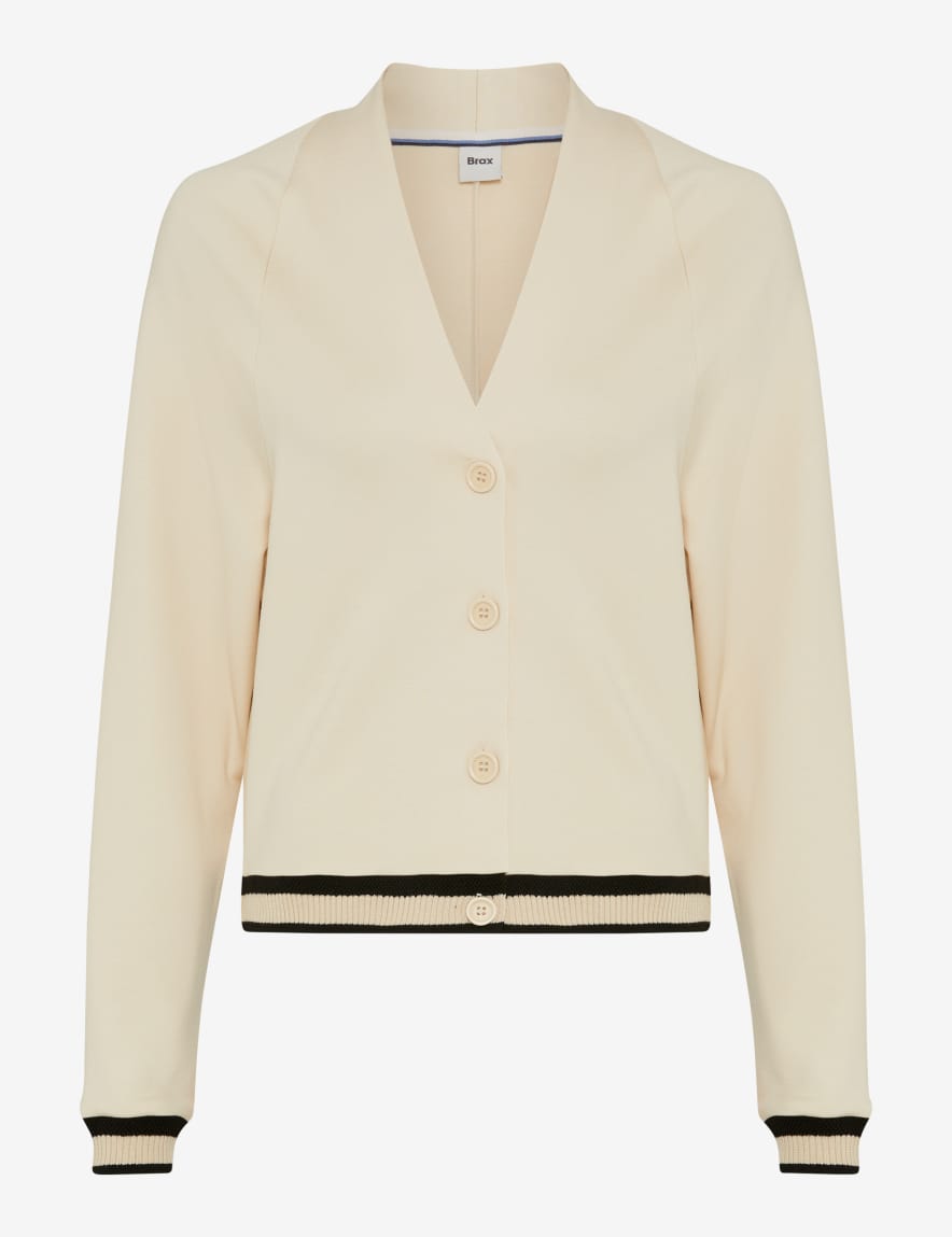 eurex by brax Women's fashion Sweat Style BELE L Cream White