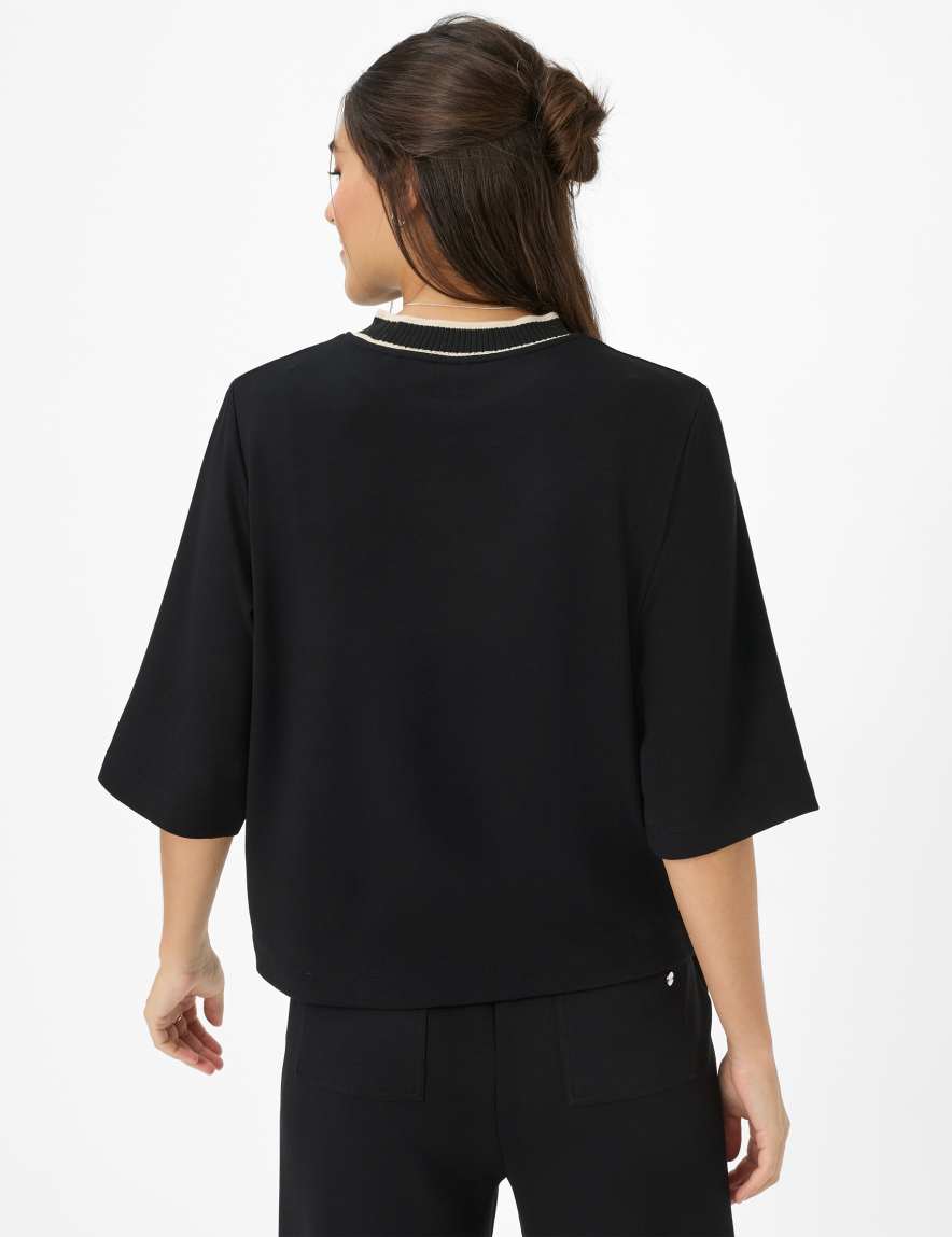 Eurex By Brax Women's Fashion Sweat Style BERTA M Black ➜ - Buy At Brax