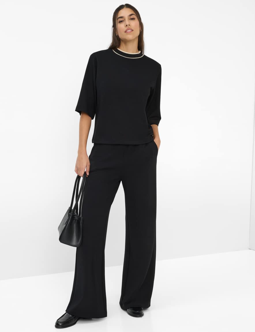 Eurex By Brax Women's Fashion Sweat Style BERTA M Black ➜ - Buy At Brax