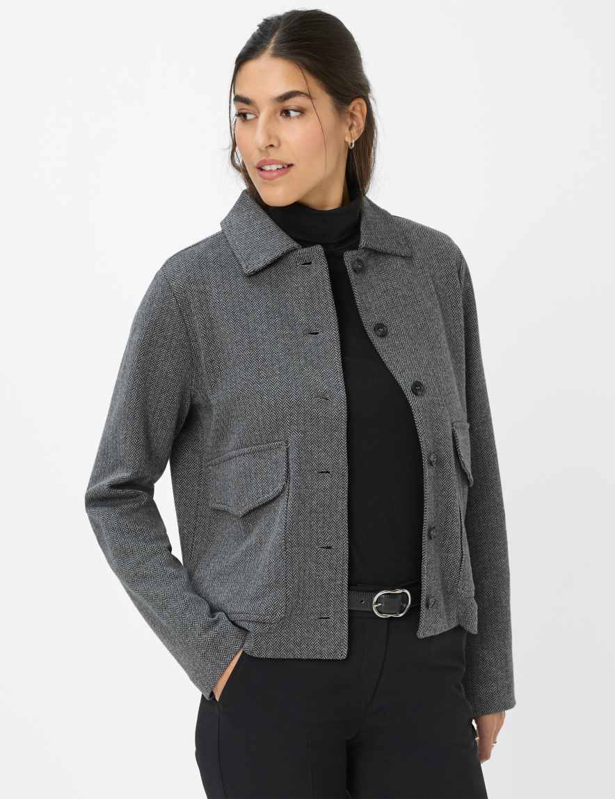 eurex by brax Women's fashion Sweat Style BETTE L Black ➜ - buy at Brax