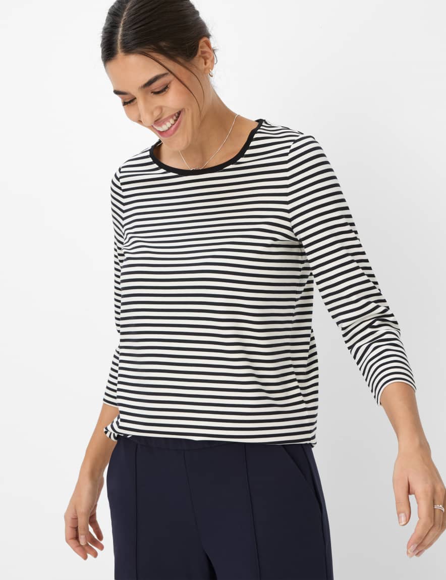 eurex by brax Women's fashion Sweat Style BONNIE Dark Blue