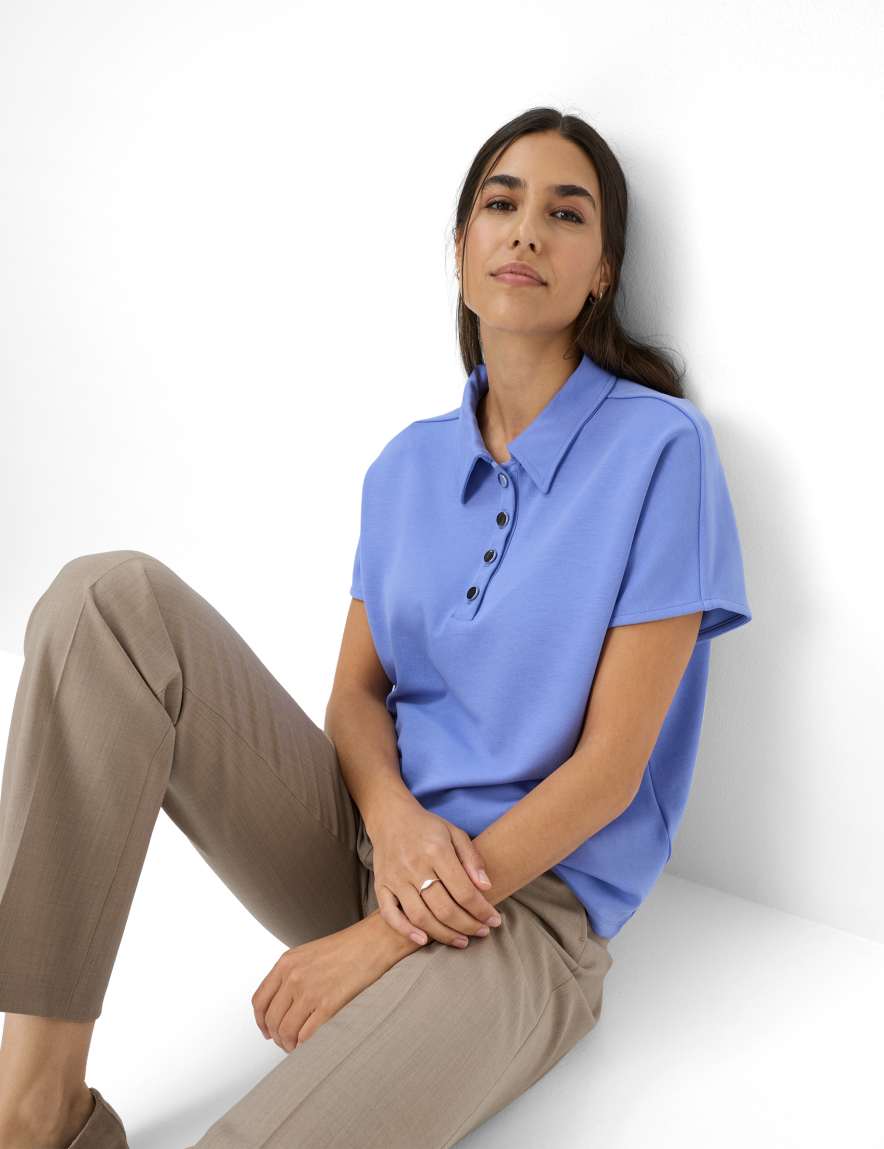 Eurex By Brax Women's Fashion Sweat Style BRAIDY S Purple ➜ - Buy At Brax