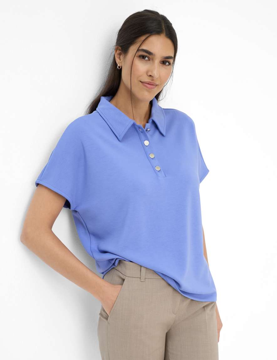 eurex by brax Women's fashion Sweat Style BRAIDY S Purple ➜ - buy at Brax