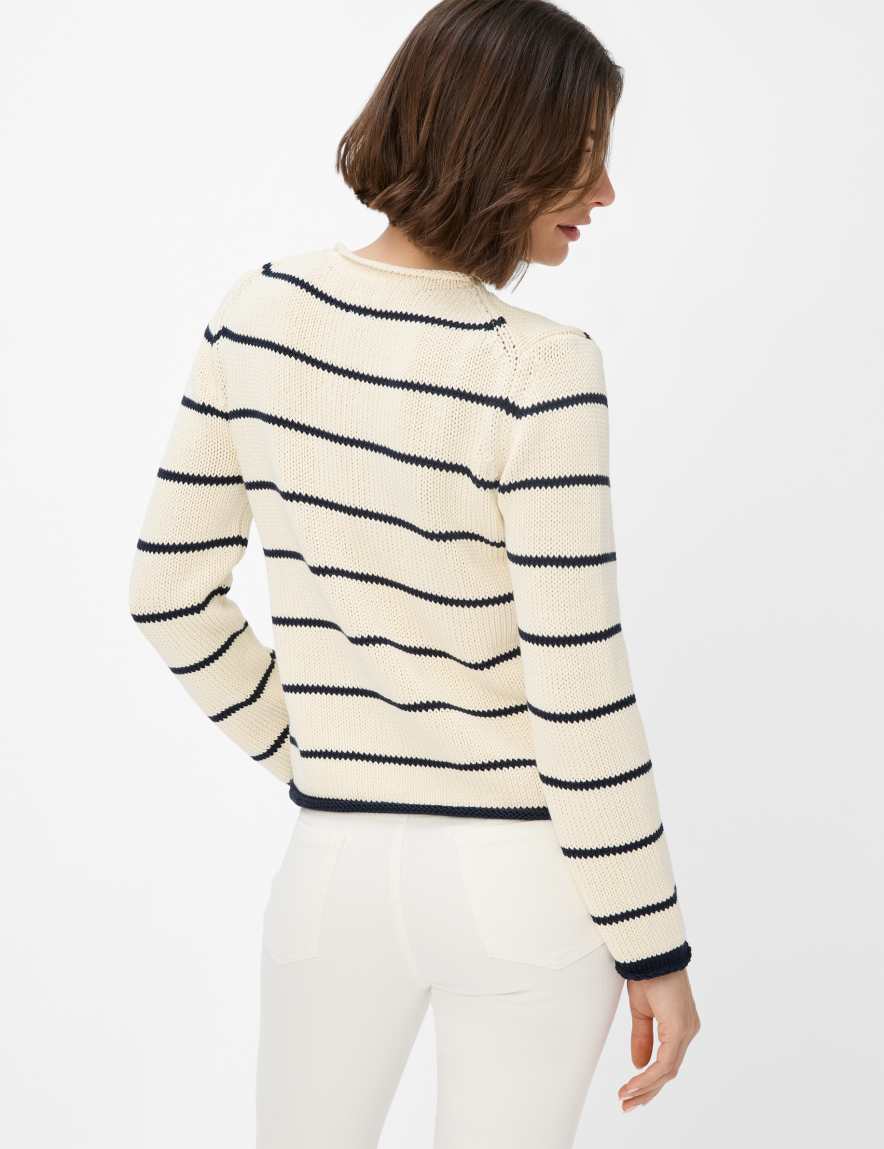 Eurex By Brax Women's Fashion Sweaters Style LESLEY Cream White