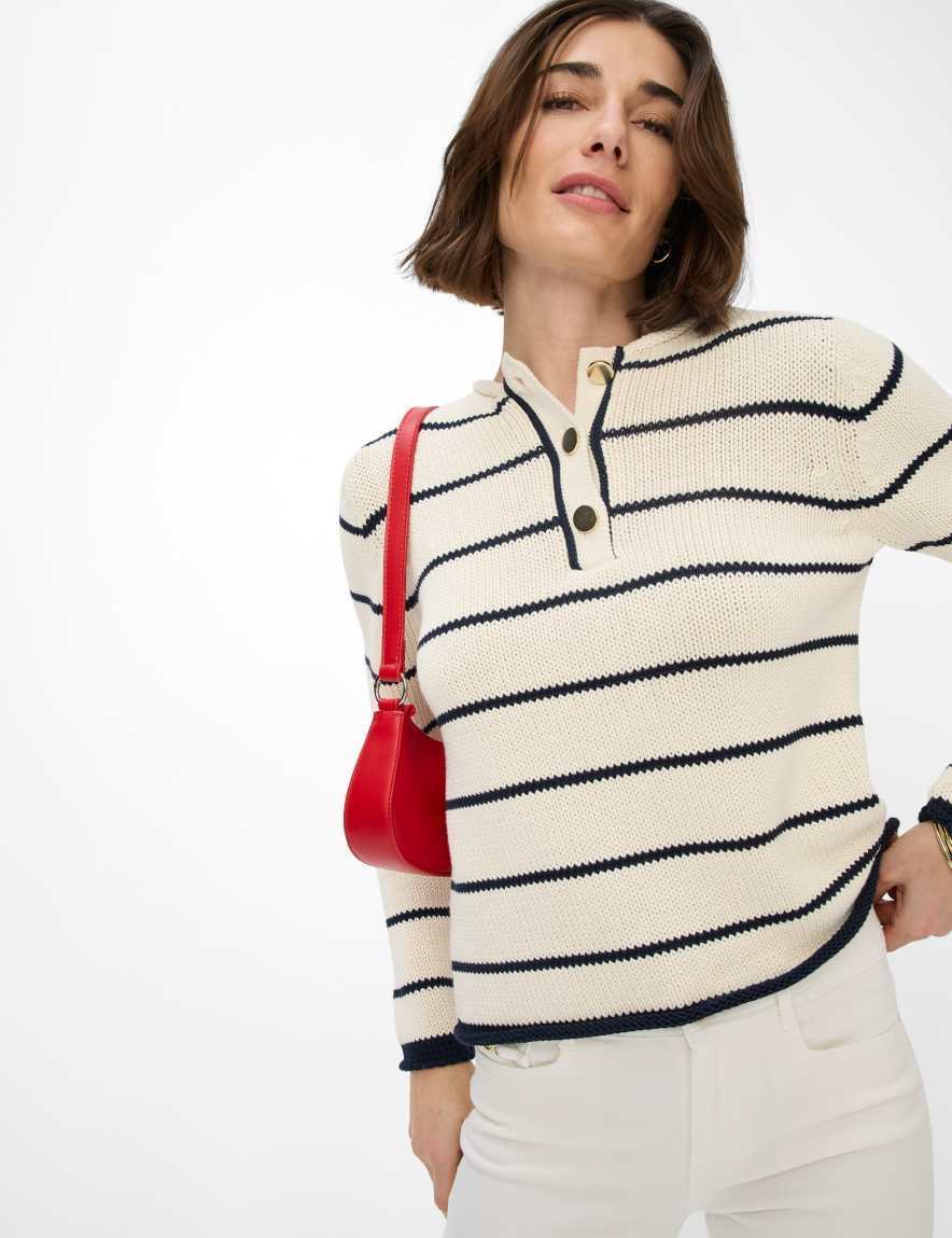 Eurex By Brax Women's Fashion Sweaters Style LESLEY Cream White