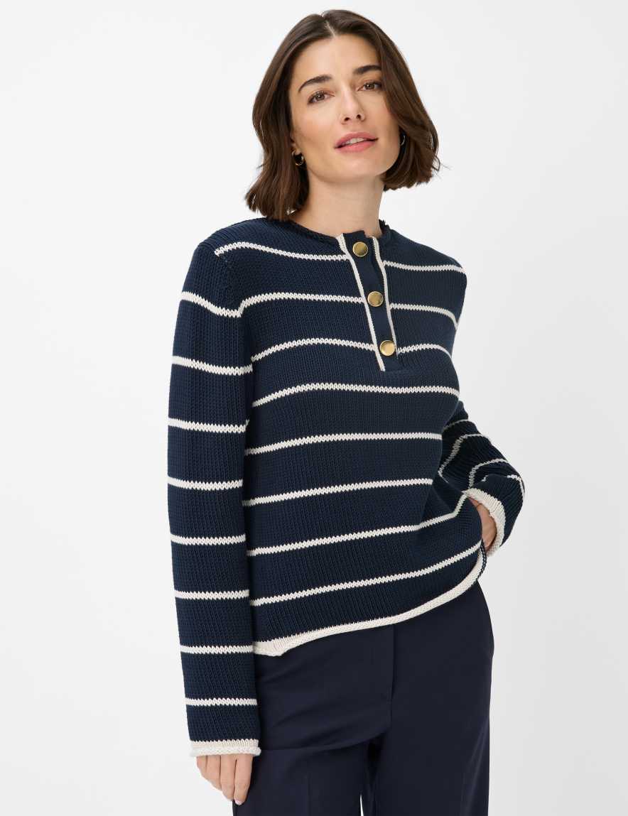 eurex by brax Women's fashion Sweaters Style LESLEY Dark Blue