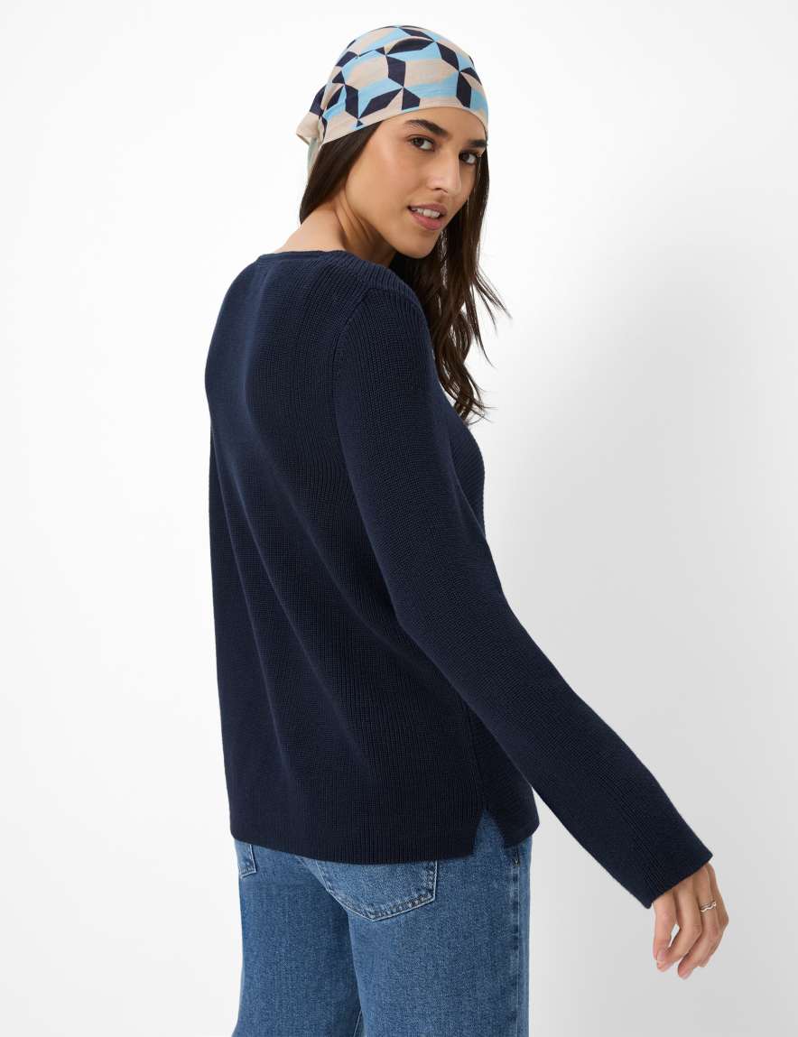 Eurex By Brax Women's Fashion Sweaters Style LESLEY Dark Blue