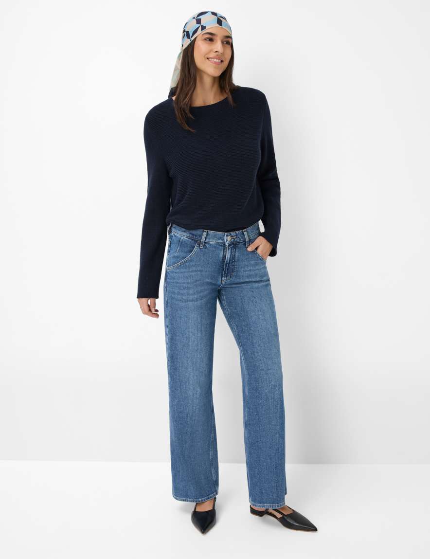 Eurex By Brax Women's Fashion Sweaters Style LESLEY Dark Blue