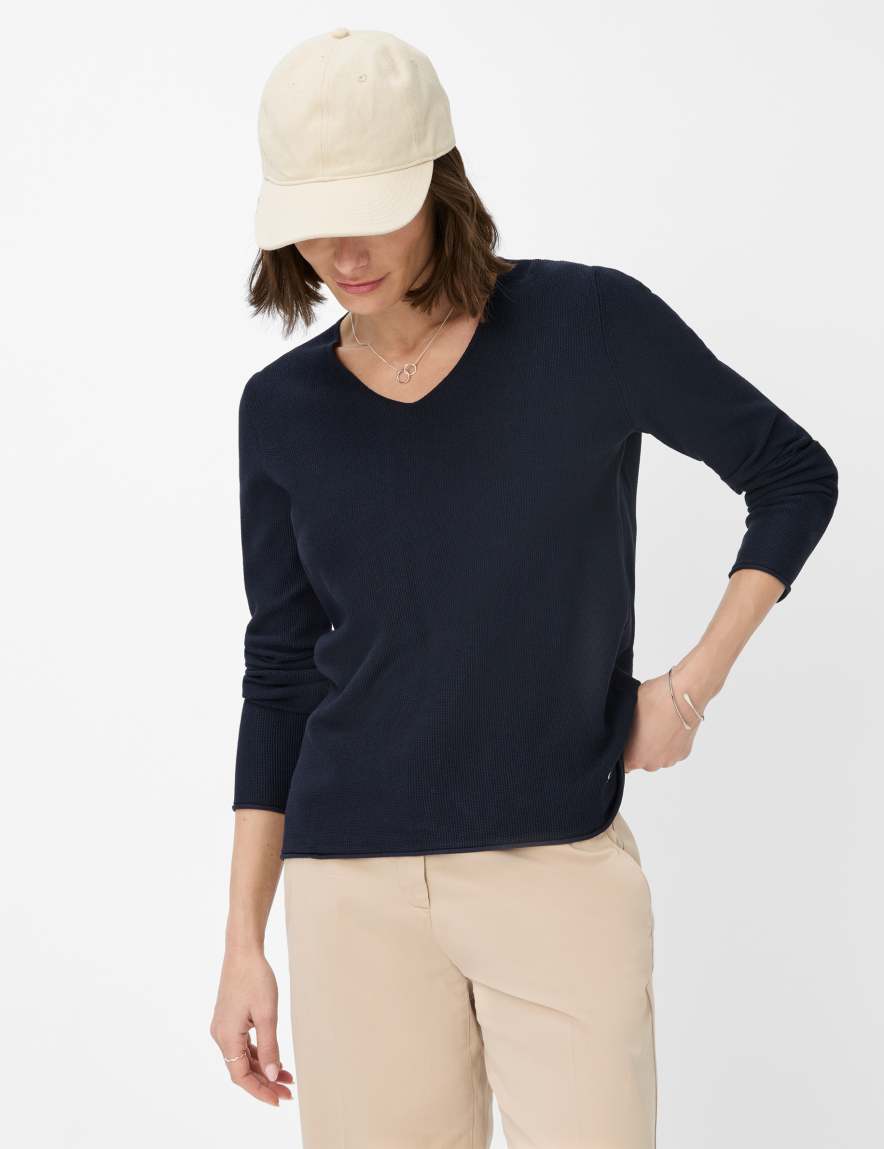 eurex by brax Women's fashion Sweaters Style LESLEY Dark Blue