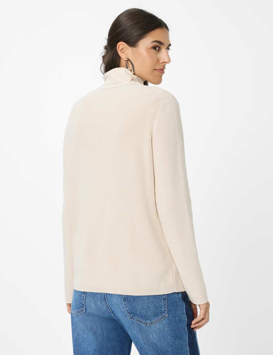 Eurex By Brax Women's Fashion Sweaters Style LESLEY Light Beige