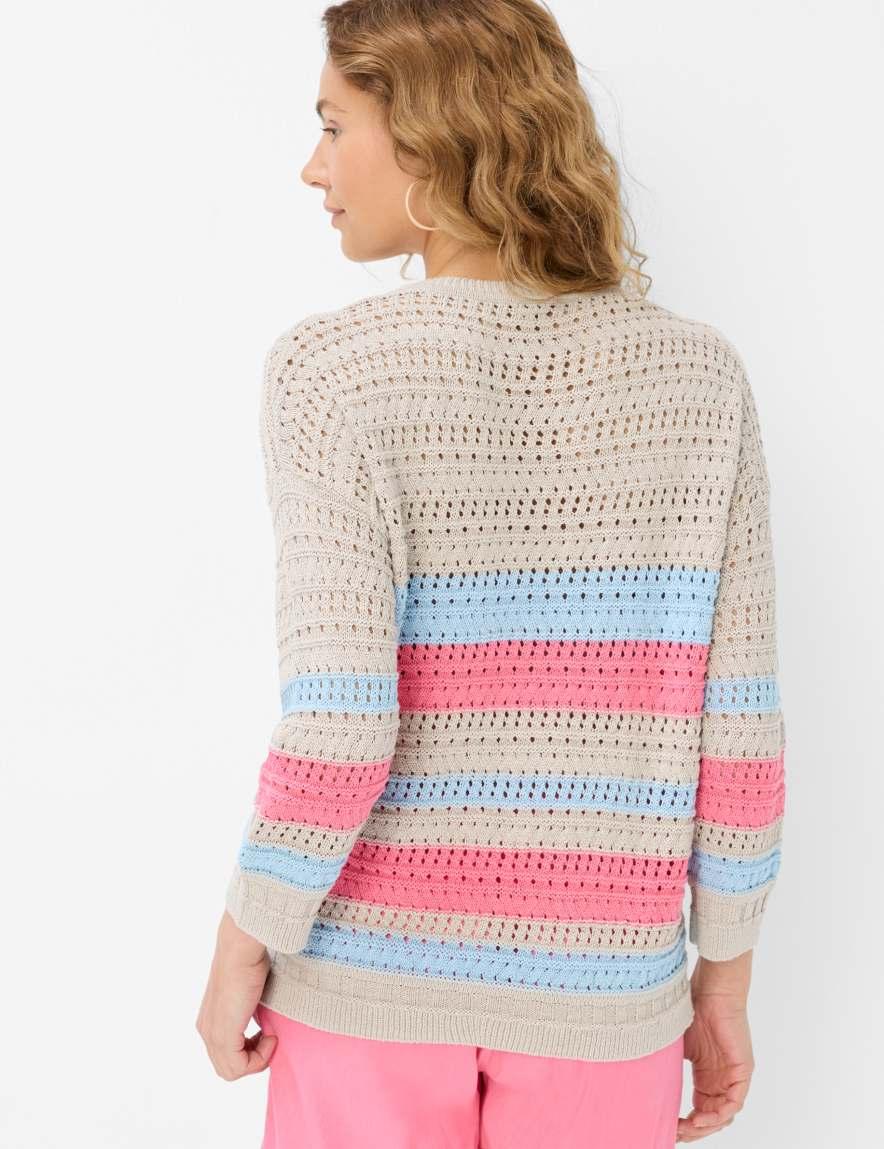 Eurex By Brax Women's Fashion Sweaters Style LESLEY Light Beige