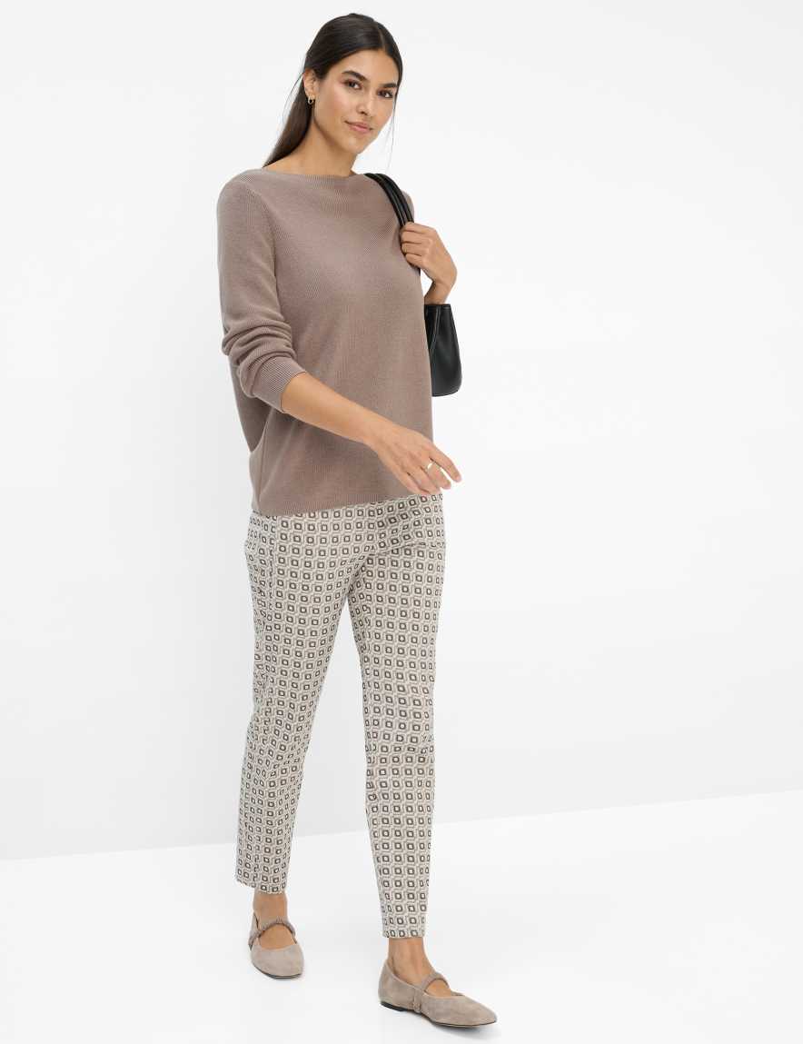 Eurex By Brax Women's Fashion Sweaters Style LESLEY Light Brown