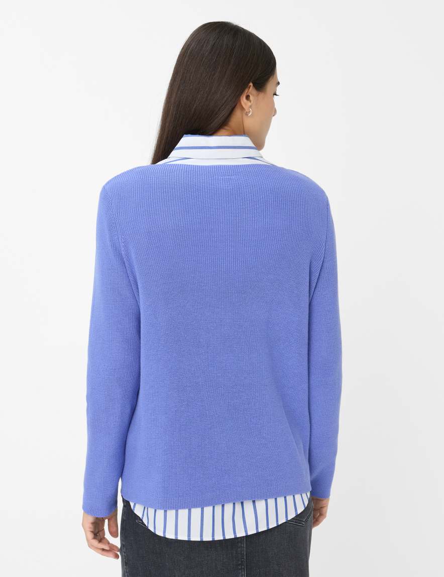 Eurex By Brax Women's Fashion Sweaters Style LESLEY Purple