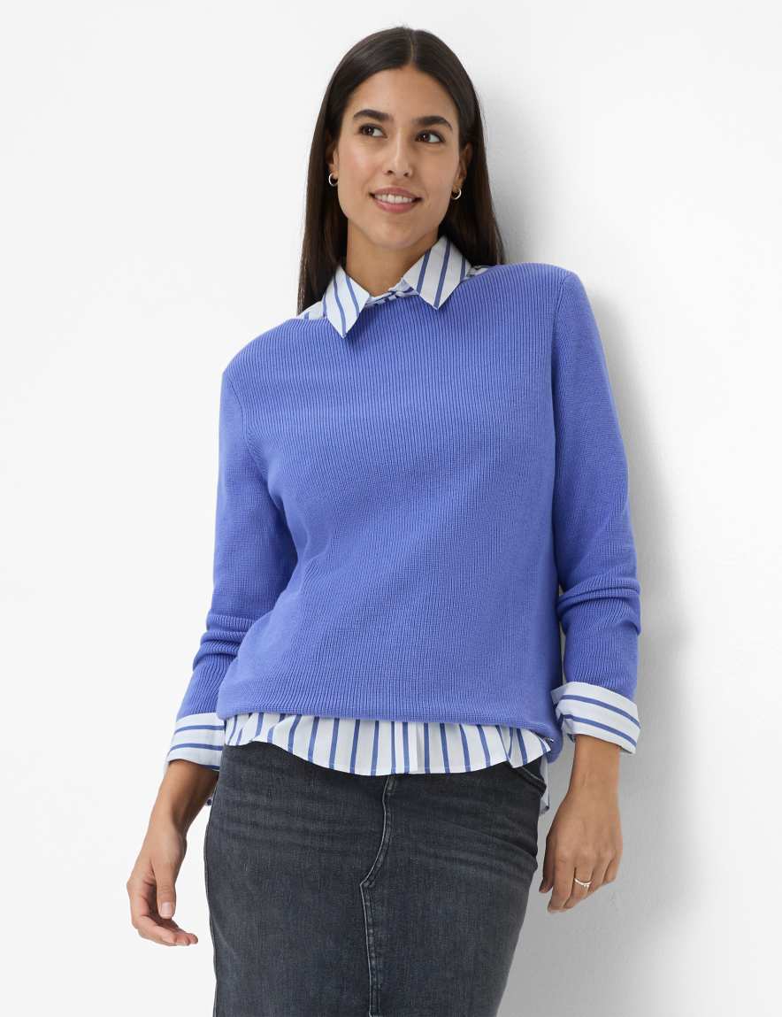 eurex by brax Women's fashion Sweaters Style LESLEY Purple