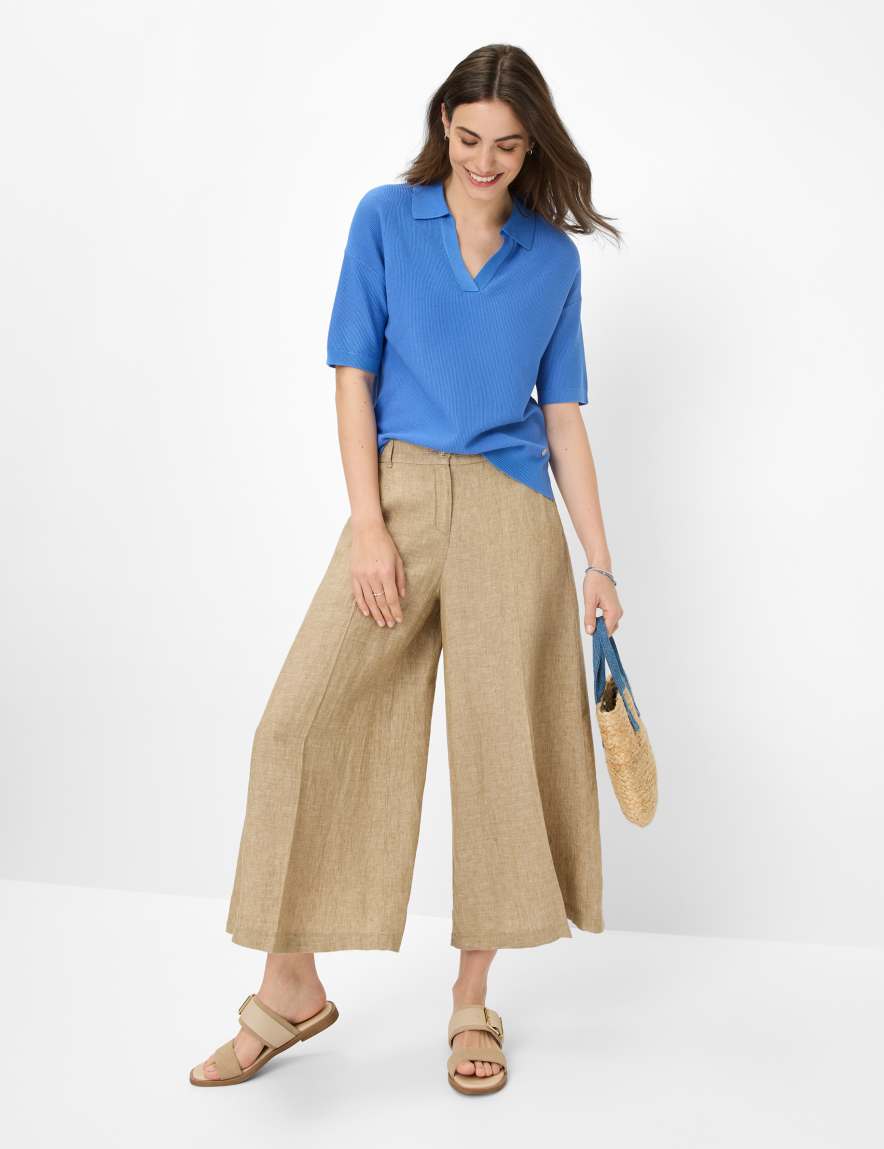 Eurex By Brax Women's Fashion Sweaters Style LILIAN Blue ➜ - Buy At Brax