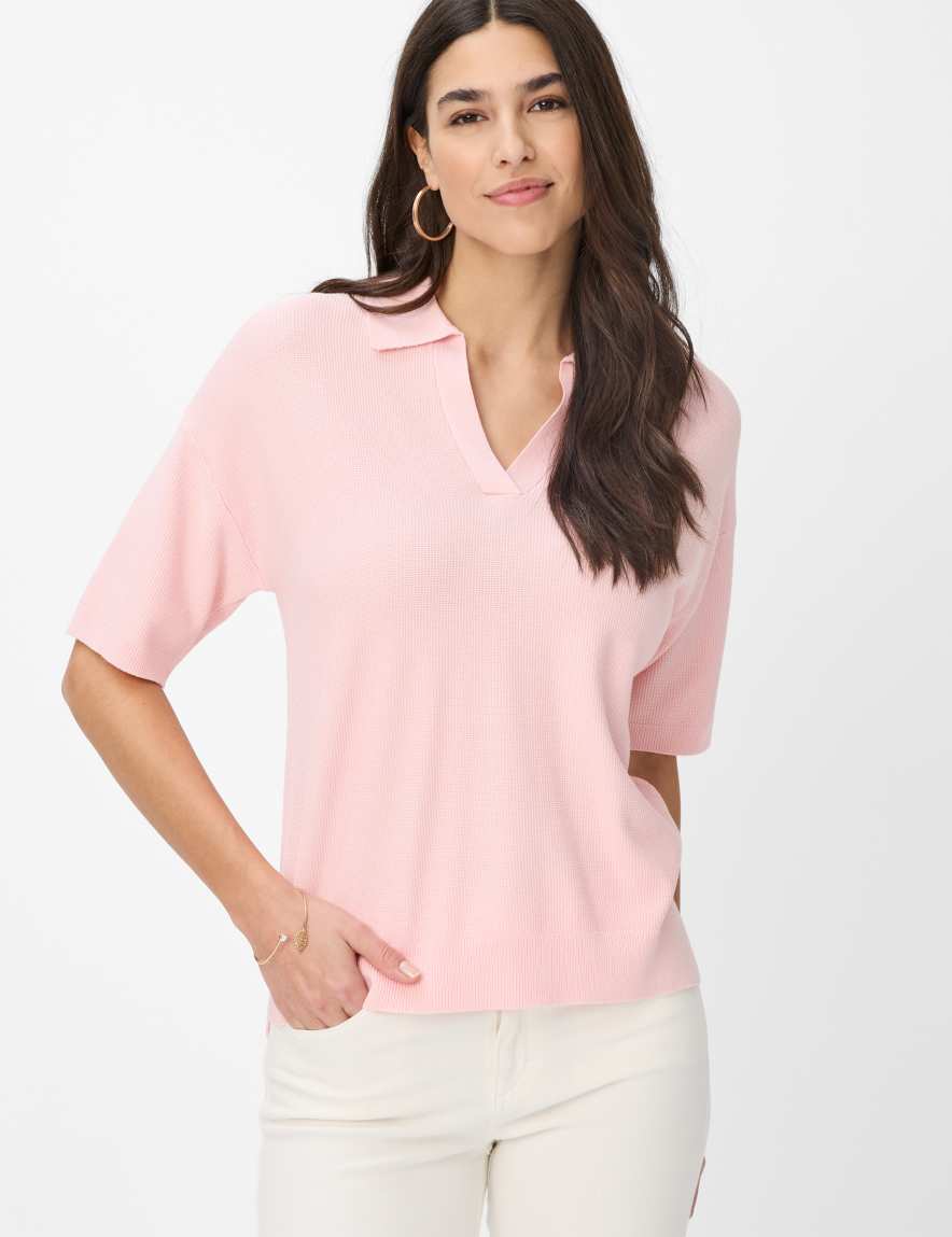 eurex by brax Women's fashion Sweaters Style LILIAN Rose ➜ - buy at Brax