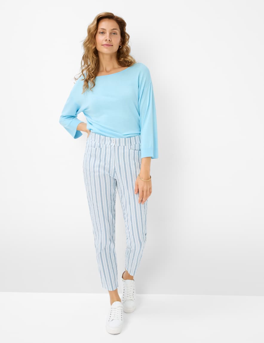 Eurex By Brax Women's Fashion Sweaters Style LIZ Light Blue