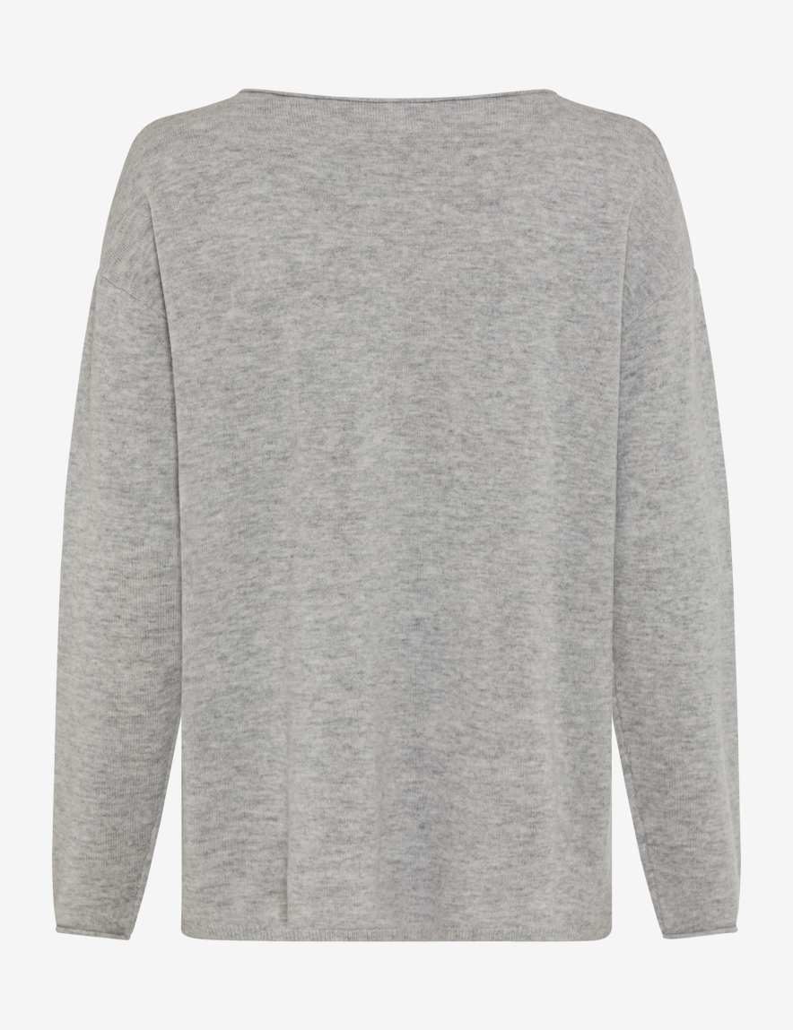 Eurex By Brax Women's Fashion Sweaters Style LIZ Light Gray