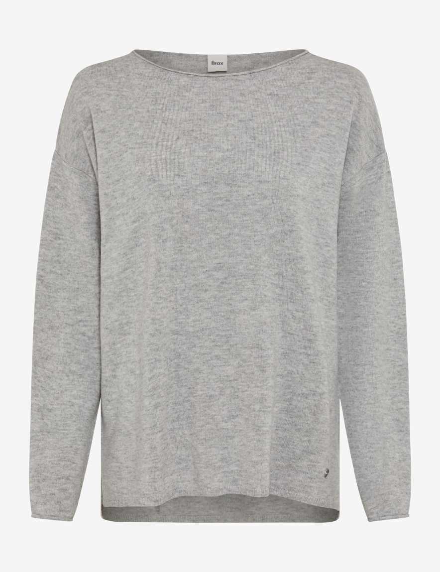 eurex by brax Women's fashion Sweaters Style LIZ Light Gray