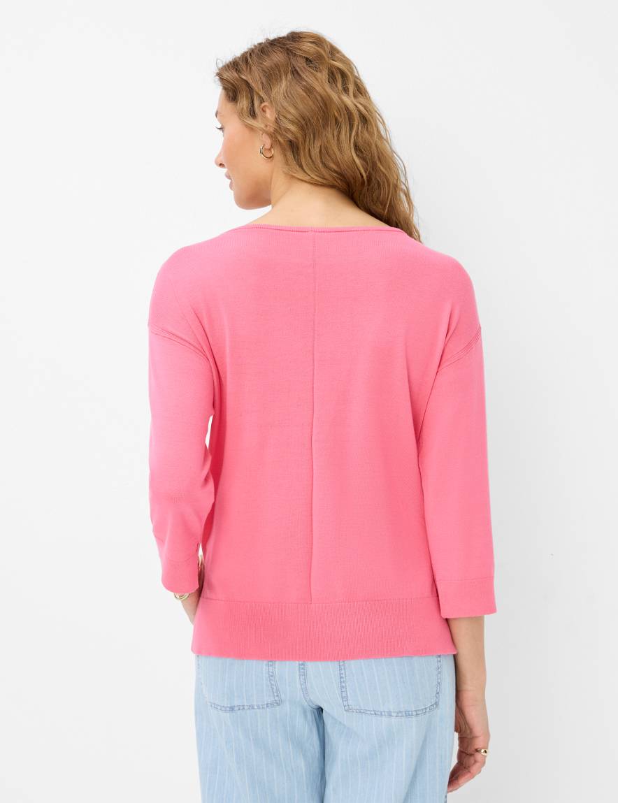 Eurex By Brax Women's Fashion Sweaters Style LIZ Pink ➜ - Buy Now At Brax